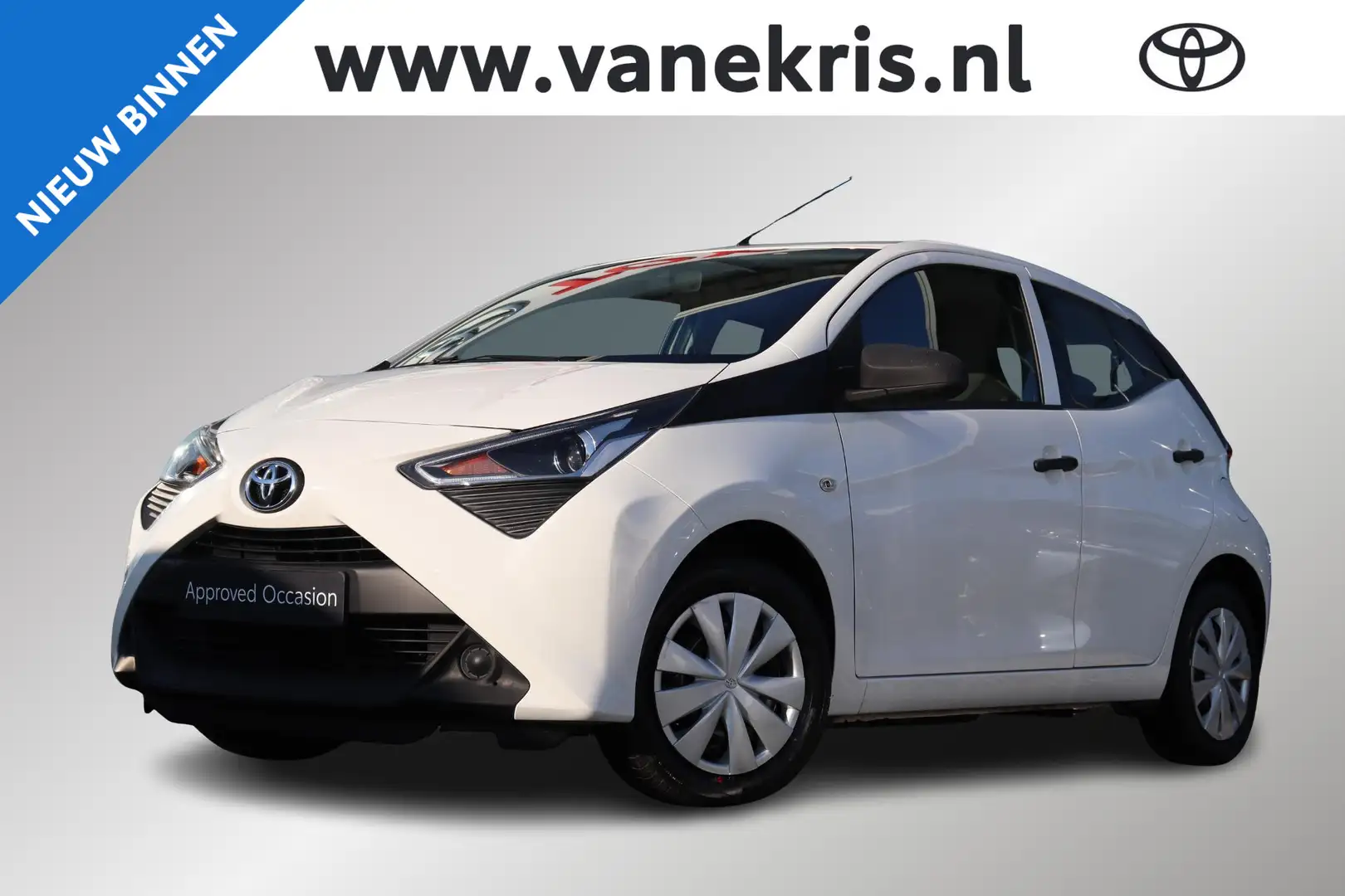 Toyota Aygo 1.0 VVT-i x-fun, Bluetooth, Airco, Elektrische ram Weiß - 1