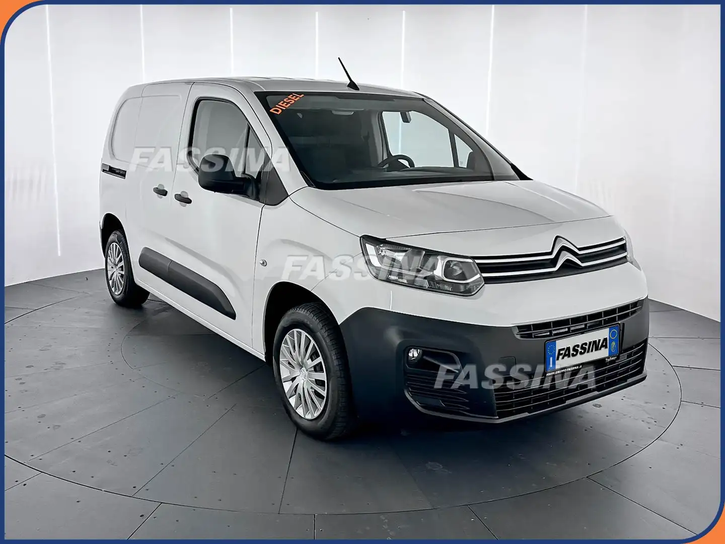 Citroen Berlingo Berlingo 1.5 Van M bluehdi Club 3p.ti 75cv Bianco - 1