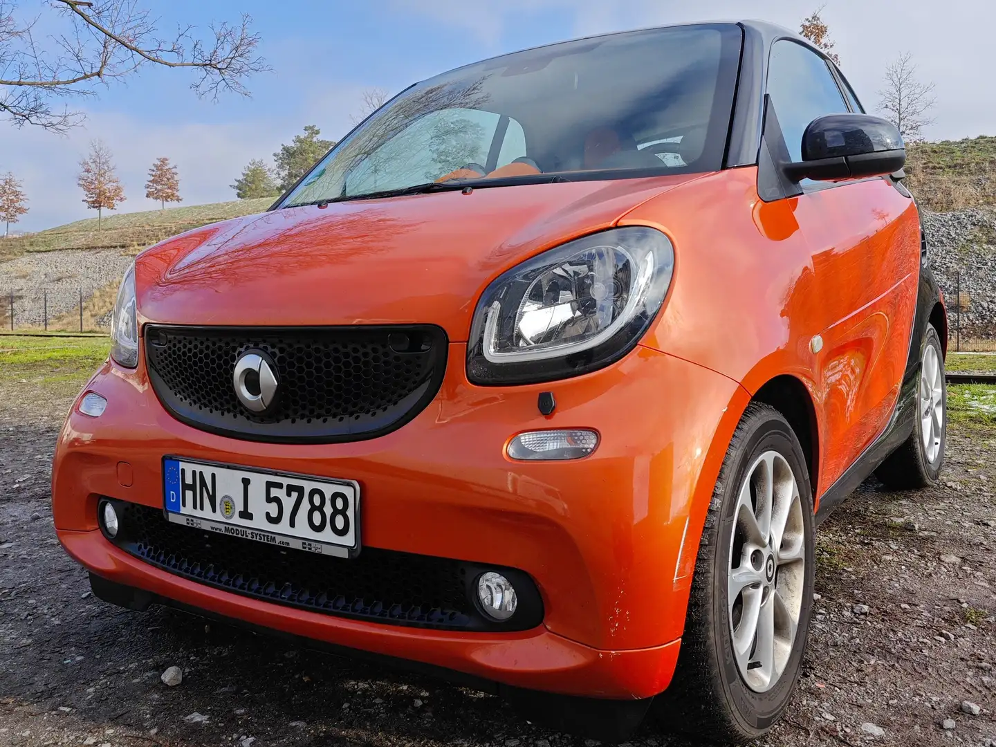 smart forTwo smart fortwo coupe passion Orange - 2