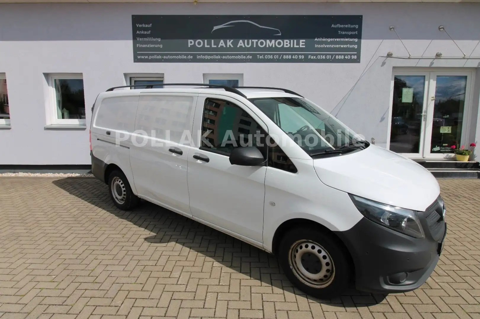 Mercedes-Benz Vito 114CDI BT lang*AHK*KLIMA*PDC*MFL*GRA*BC*SHZ Weiß - 1