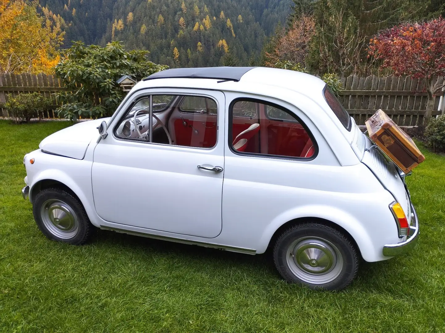 Fiat 500 Weiß - 1