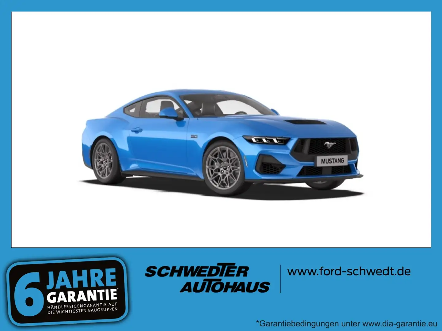 Ford Mustang Convertible GT 5.0 **NEUES MODELL** IACC Blau - 1