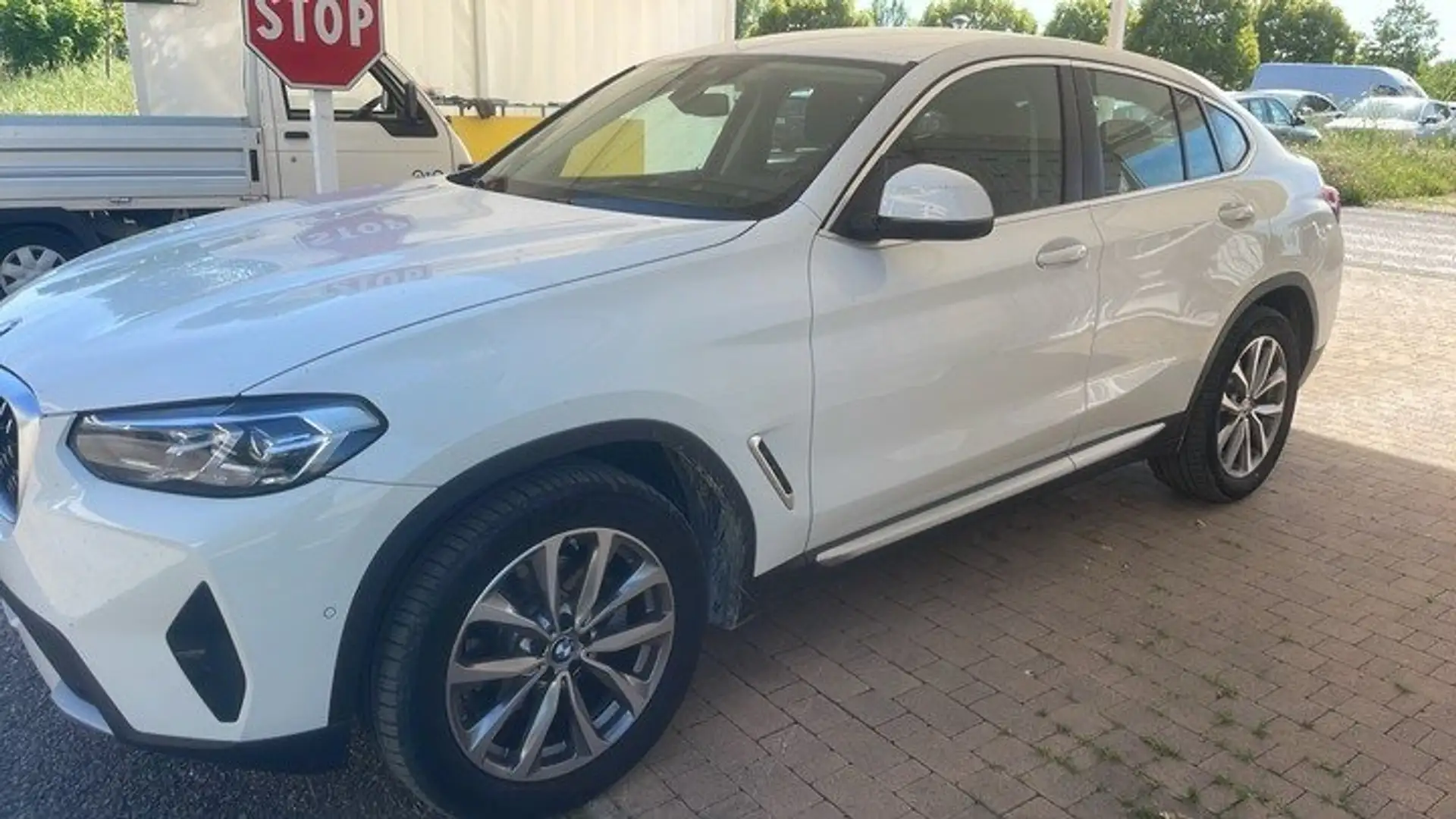 BMW X4 X4 xdrive20d mhev 48V Msport auto Bianco - 1