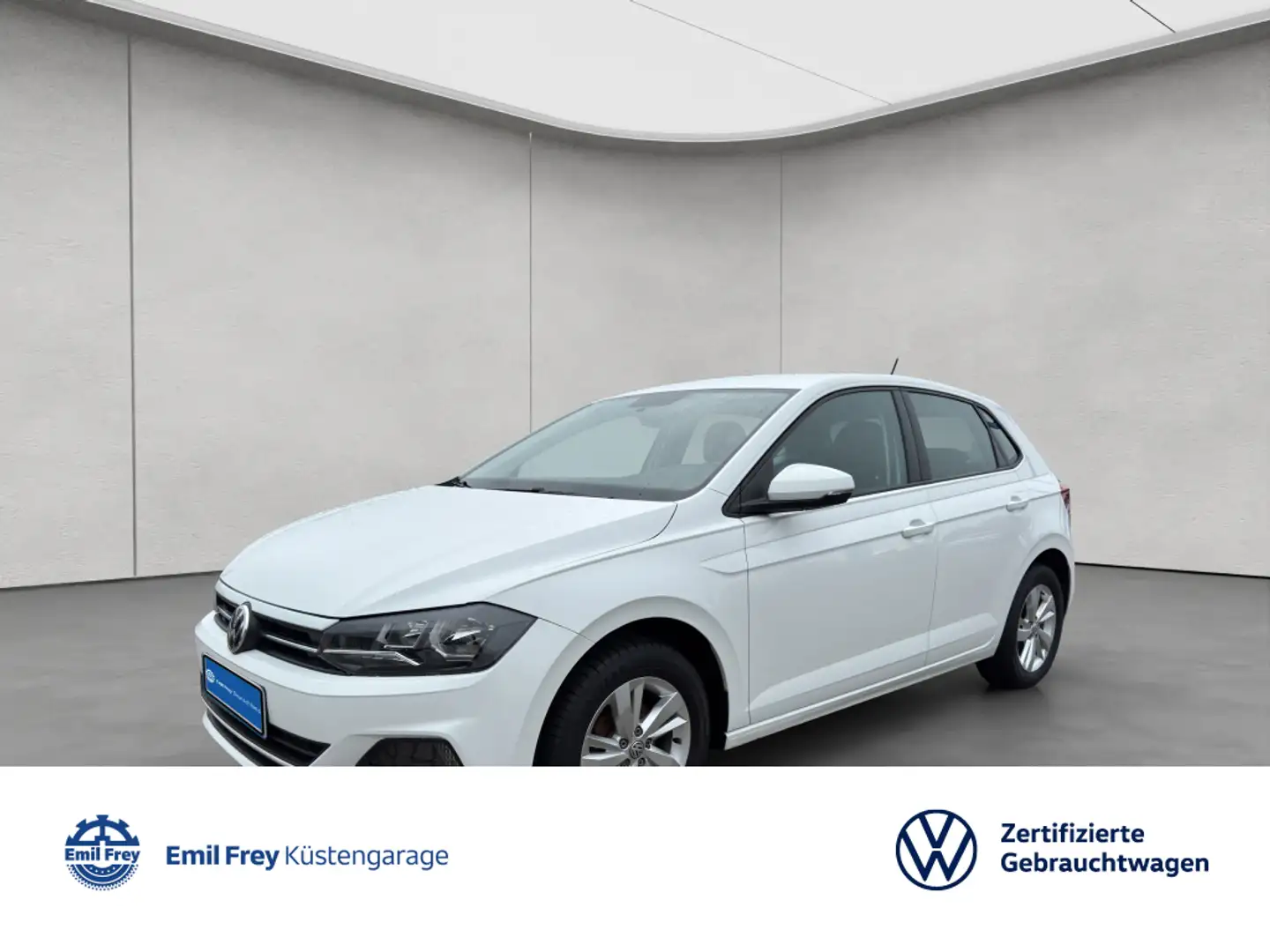 Volkswagen Polo Comfortline 1.0l TSI 5-Gang KLIMA ISOFIX RA Weiß - 1