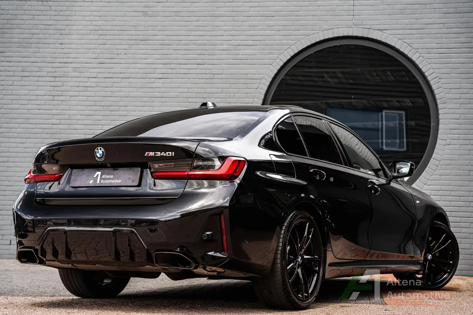 BMW 340 3-serie M340i xDrive Schuifdak, 360 camera, M-spor Negro - 2
