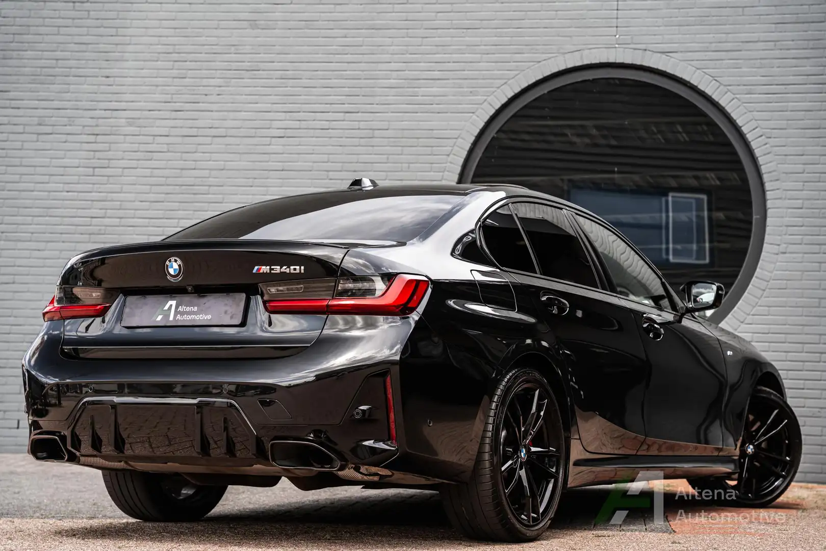 BMW 340 3-serie M340i xDrive Schuifdak, 360 camera, M-spor Чорний - 2