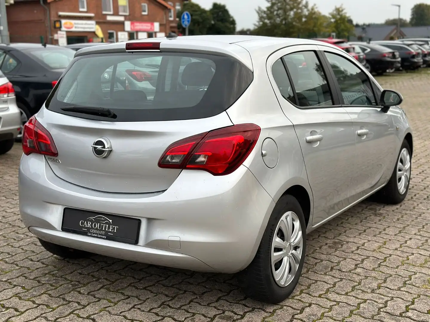 Opel Corsa E 1.4 ecoFlex | 1.Hand | Opel Scheckheft Argent - 2