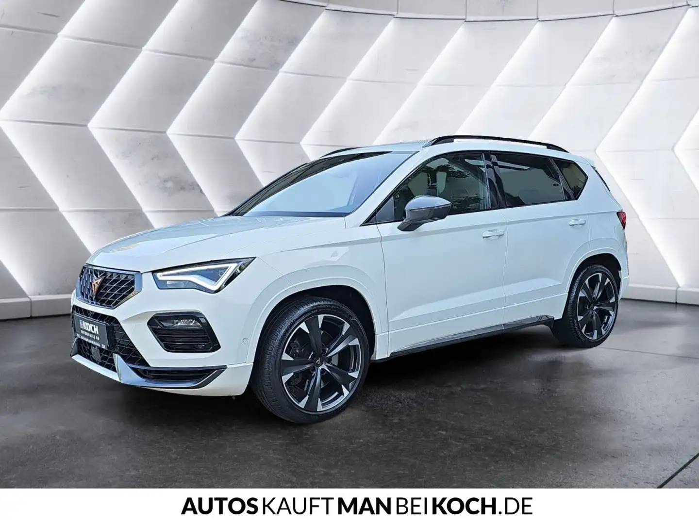 CUPRA Ateca 2.0 TSI DSG 4Drive NAVI LED PDC FSE ALCANTAR Weiß - 2