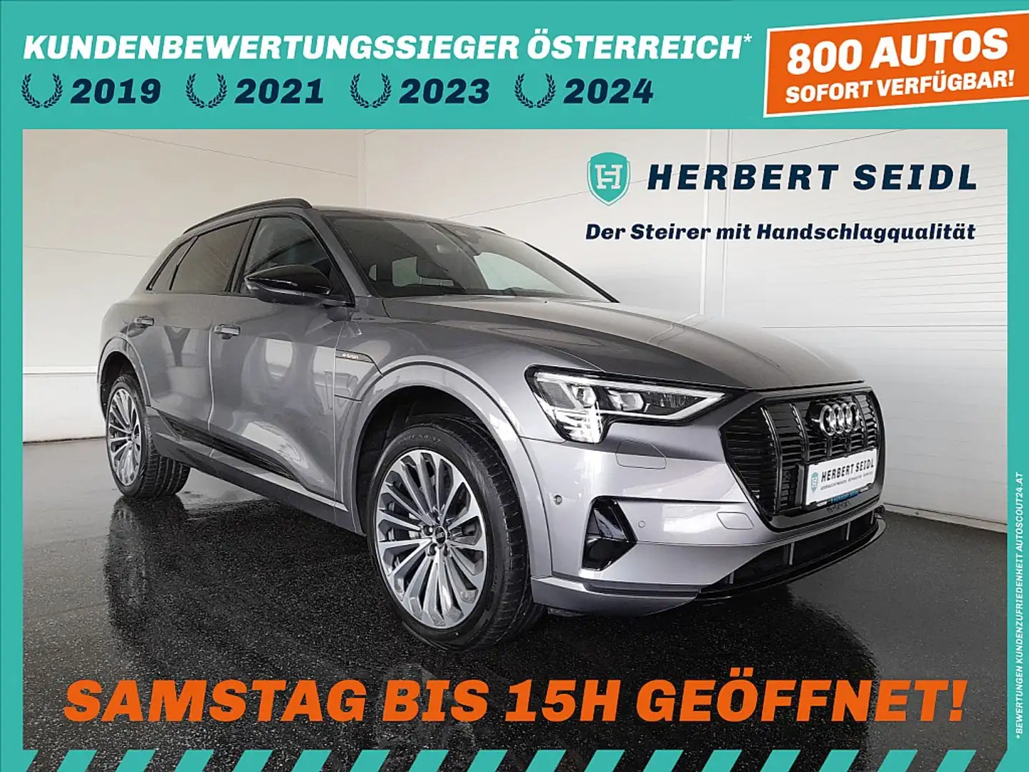 Audi e-tron 50 quattro Advanced *NP € 86.108,- / S-LINE SIT... Grau - 1
