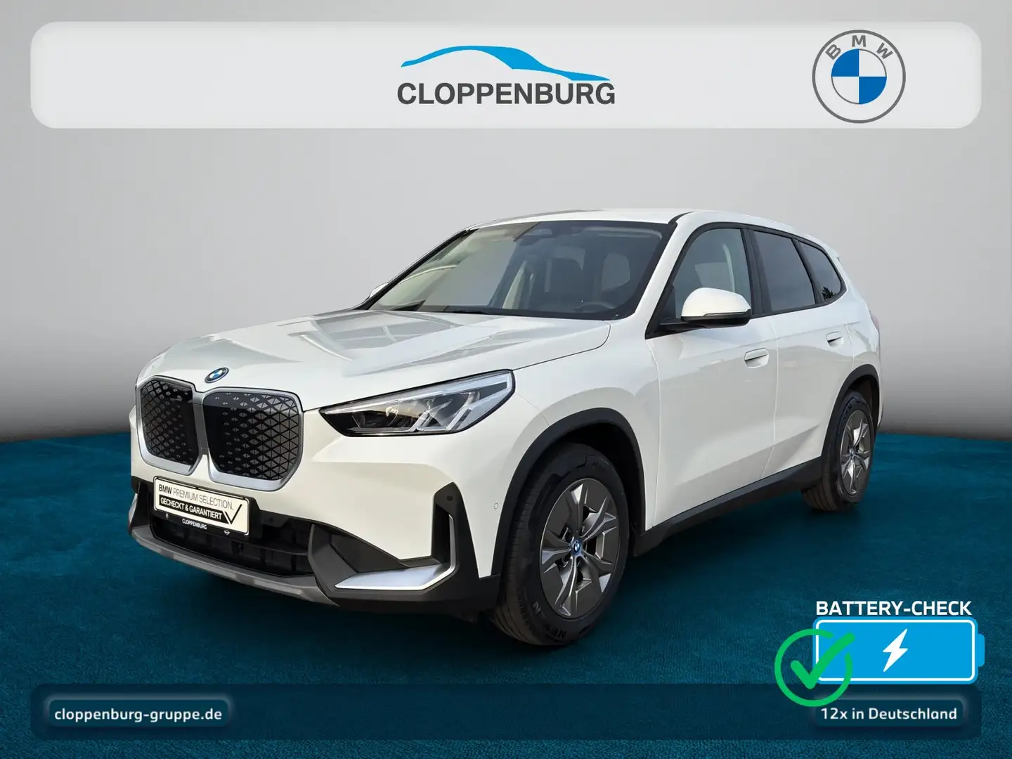 BMW iX1 xDrive30 Navi+SHZ+HiFi+Klimaaut.+LED+Ambi+BT Weiß - 1