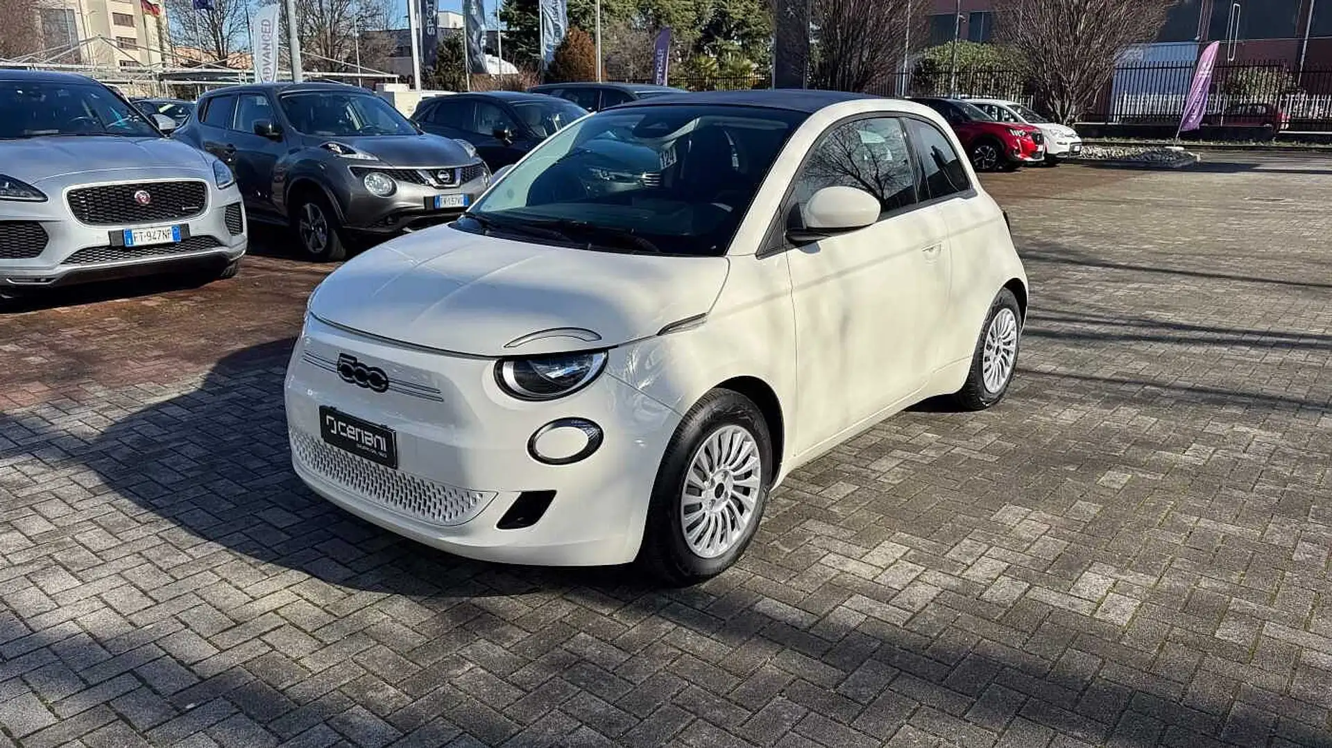 Fiat 500e Cabrio Bianco - 1