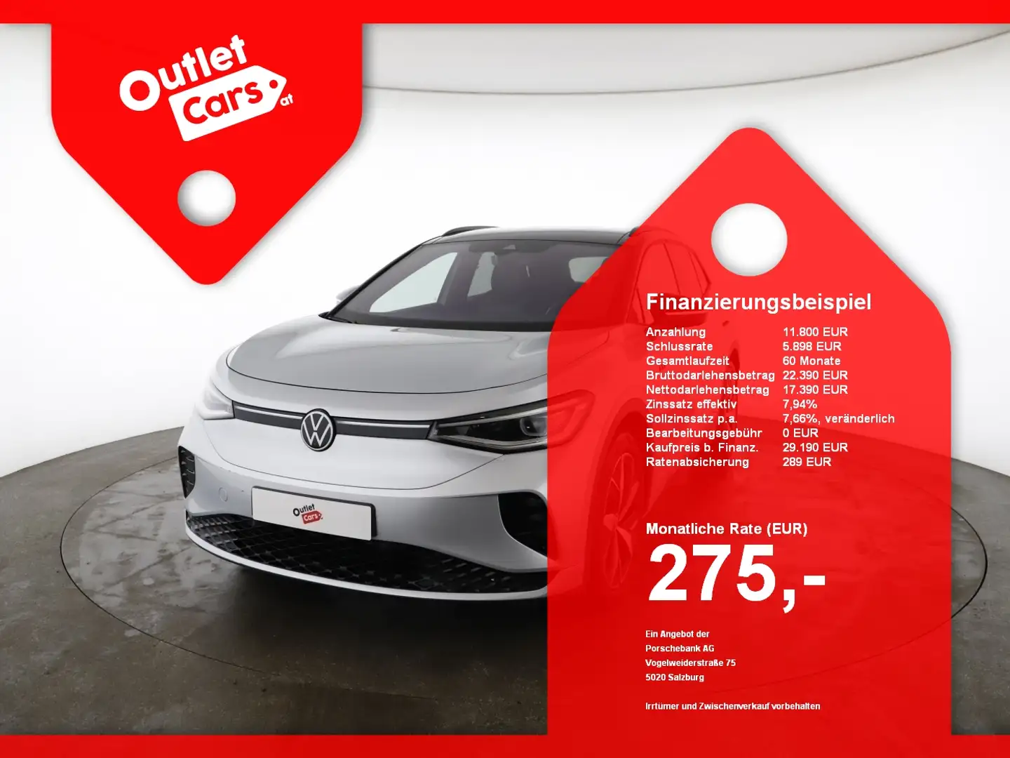 Volkswagen ID.4 4Motion GTX Wärmepumpe+IQLight+NaviPro+Pano Silber - 1