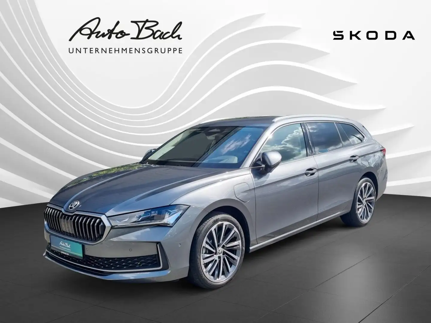 Skoda Superb Combi L&K 1.5TSI iV DSG Navi LED HuD AHK Grau - 1