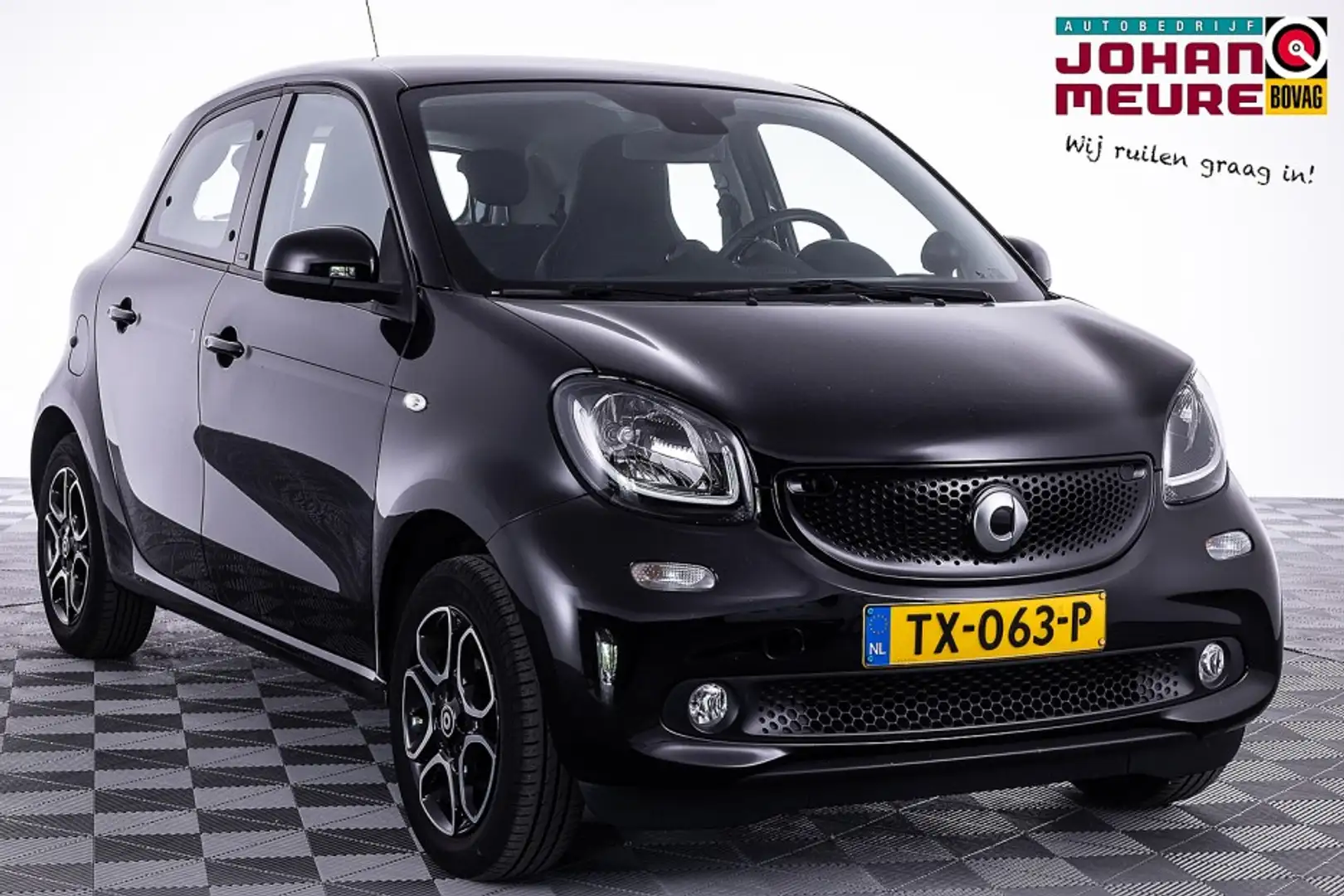 smart forFour 1.0 Business Solution | LEDER | NAVI | ECC | VELGE Zwart - 1