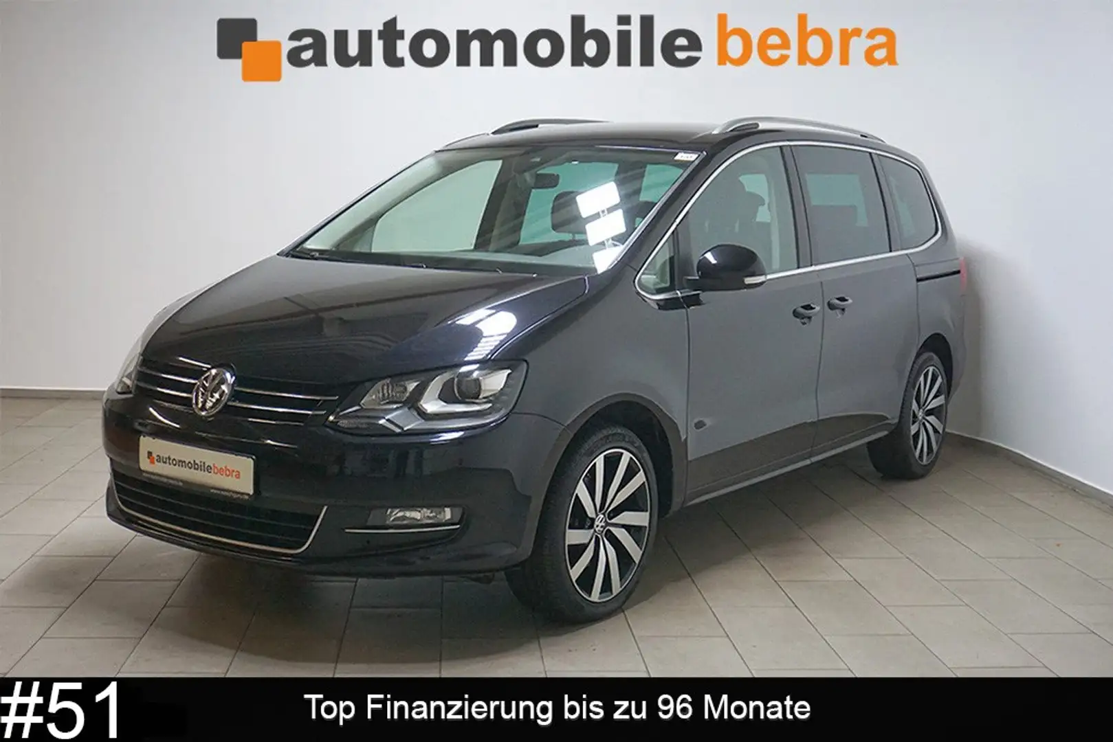 Volkswagen Sharan 2.0TDI DSG Highline 4M 7-Sitzer AHK Negro - 1