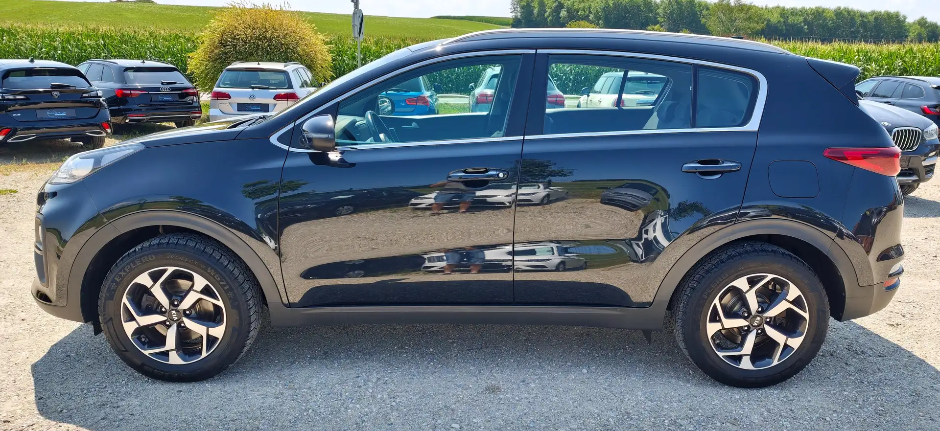 Kia Sportage Edition 7 2WD*SERVICE/BREMSEN/PICKERL NEU Schwarz - 2