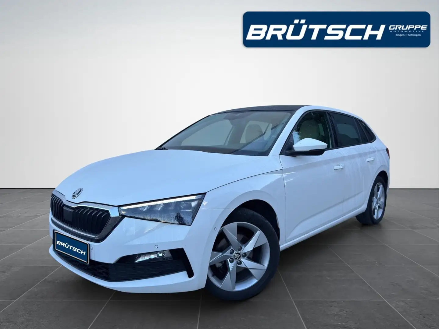 Skoda Scala 1.5 TSI Style DSG / LEDER / PANORAMA / LED / E-SIT Weiß - 1