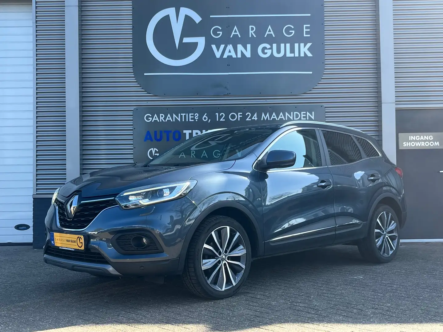 Renault Kadjar 1.3 TCe 140PK Trekhaak,Navi,Clima,Cruise,ElektrRam Grigio - 1