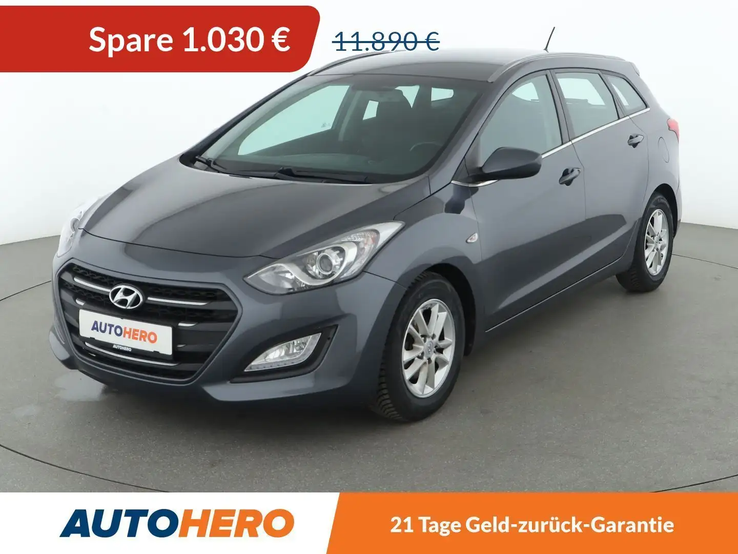 Hyundai i30 1.6 GDI Passion blue *TEMPO*PDC*SHZ*LHZ*KLIMA*ALU* Grau - 1