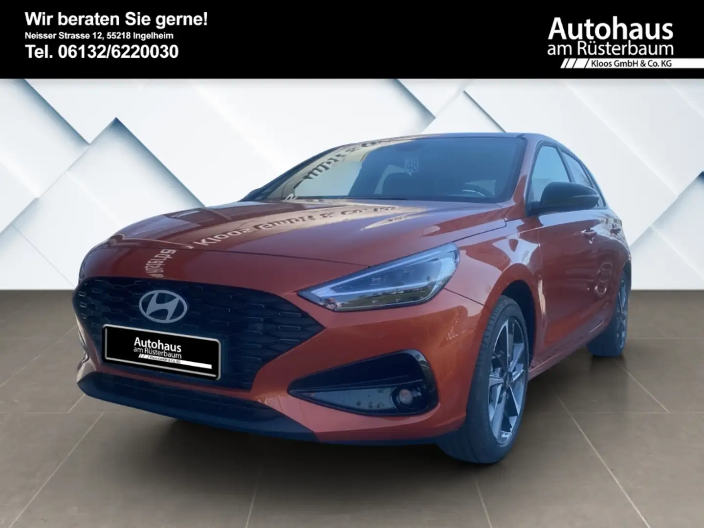 Hyundai i30 Advantage T-GDI EU6e FL 5-Türer (MY25) 1.0 T- Navi Orange - 2
