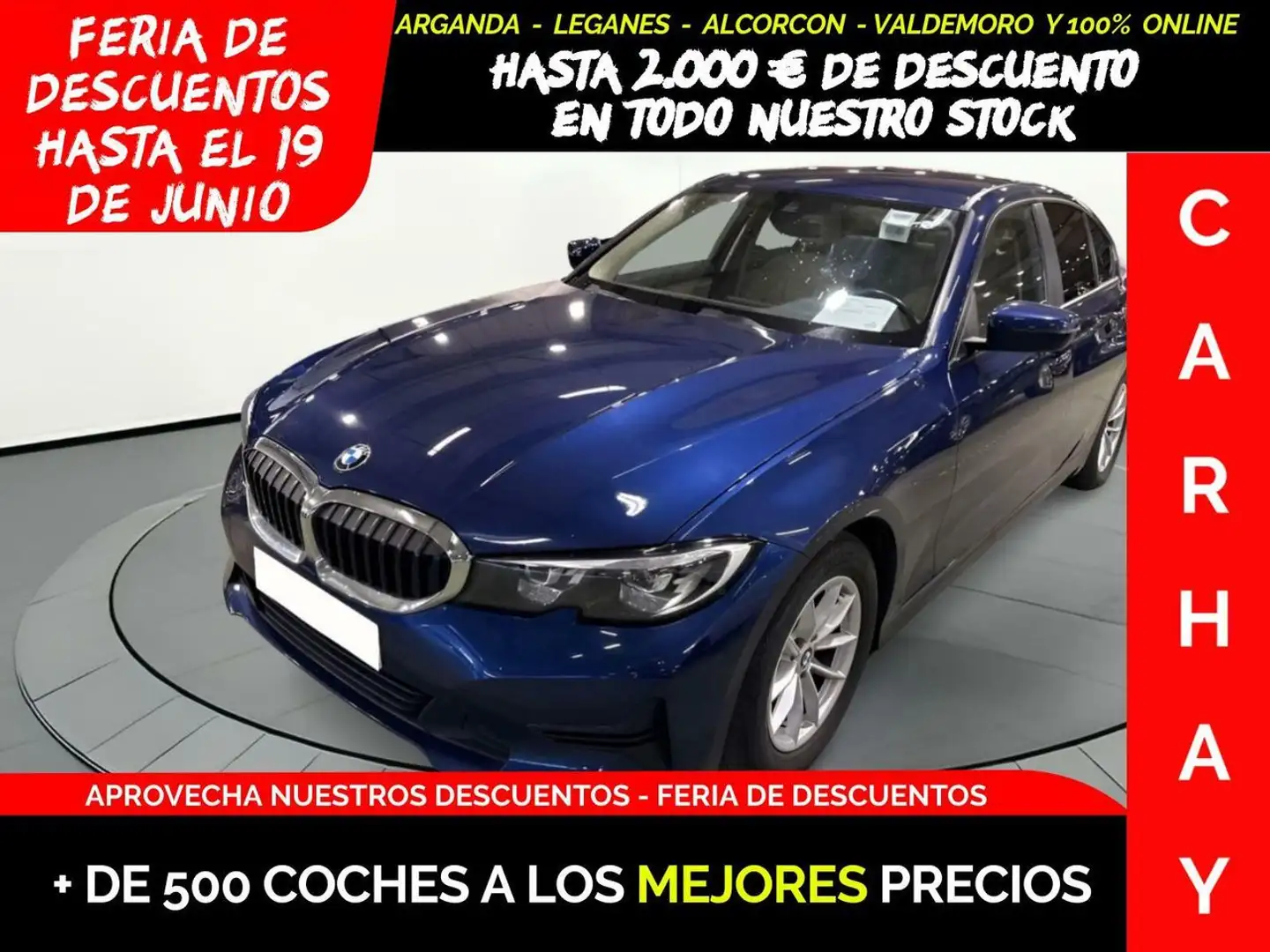 BMW 318 d AdBlue Blau - 1