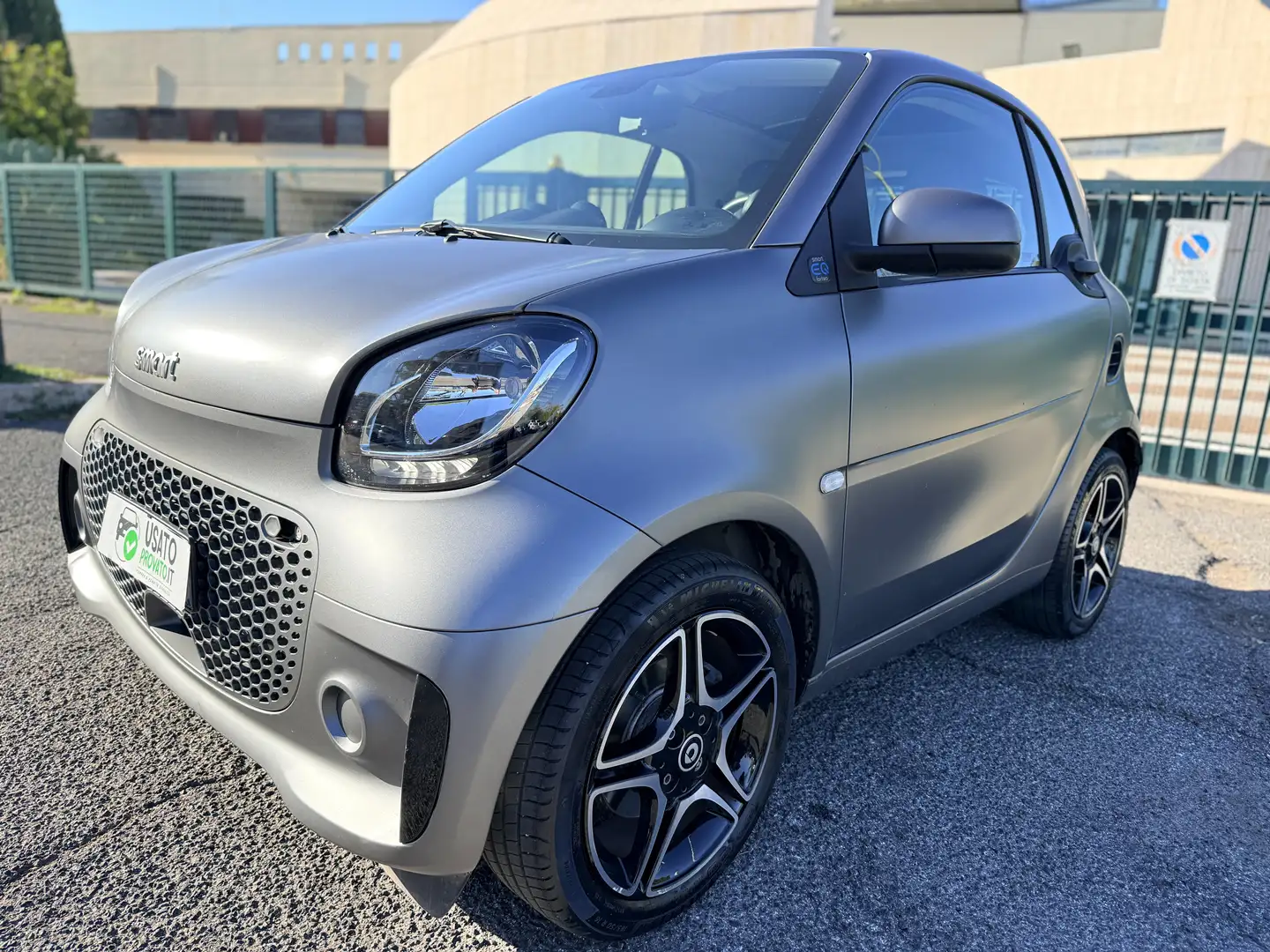 smart forTwo Fortwo EQ 41kw UNIPRO Garanzia 12m Grigio - 2