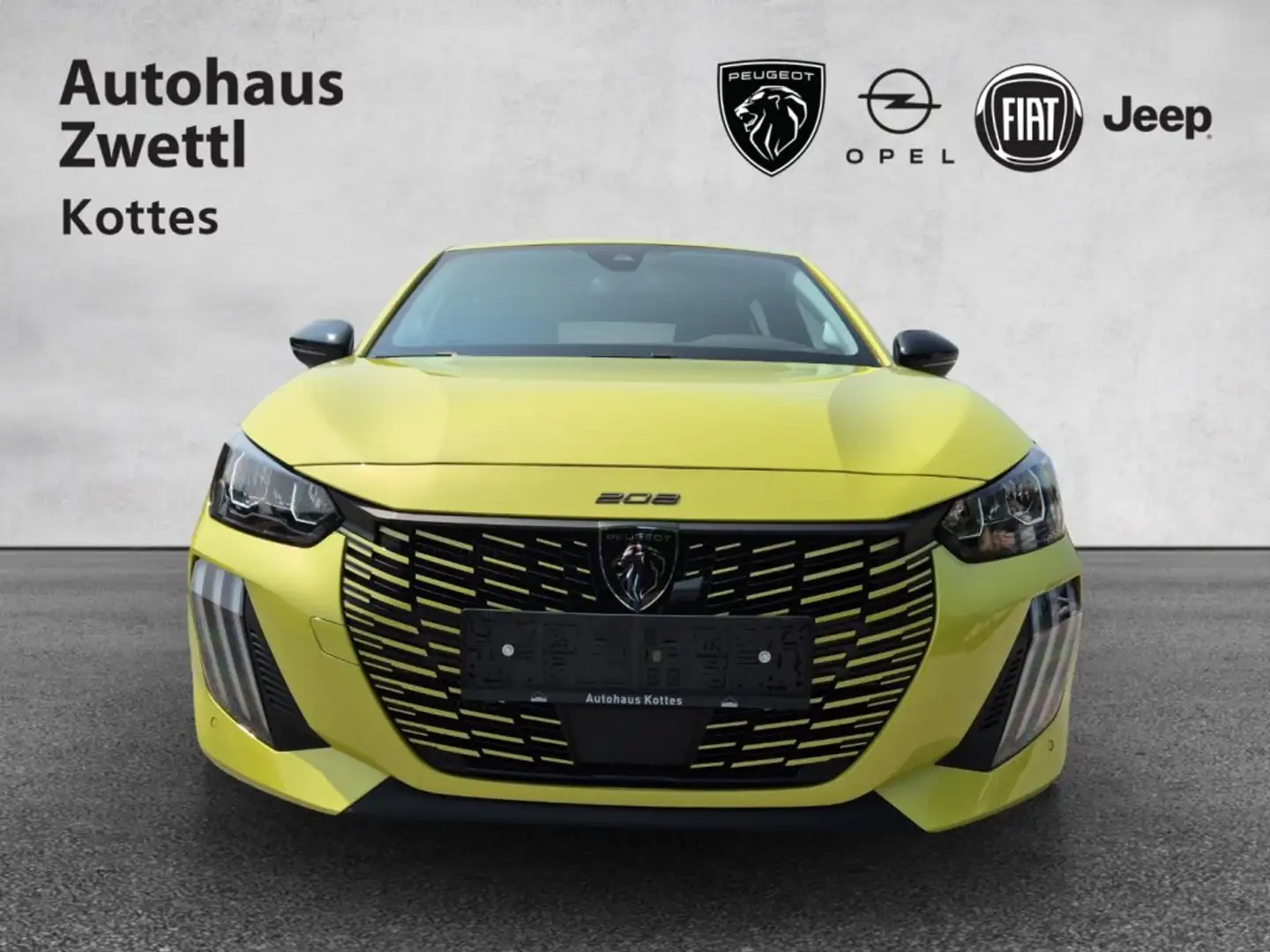 Peugeot 208 Allure PT 100 Gelb - 2