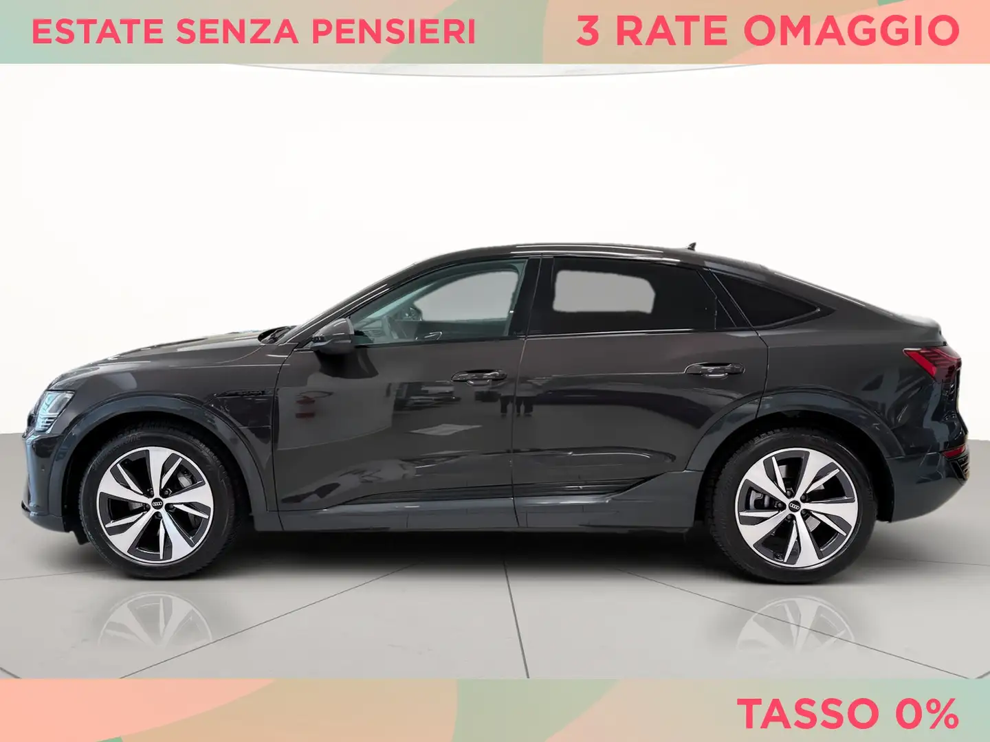 Audi Q8 e-tron sportback e-tron 50 business advanced quattro Marrone - 2