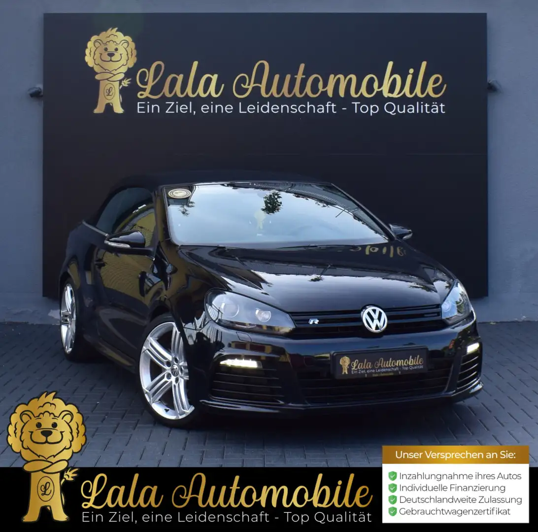 Volkswagen Golf R 2.0 TSI VOLLLEDER XENON DSG TEMPOMAT NAVI Zwart - 1