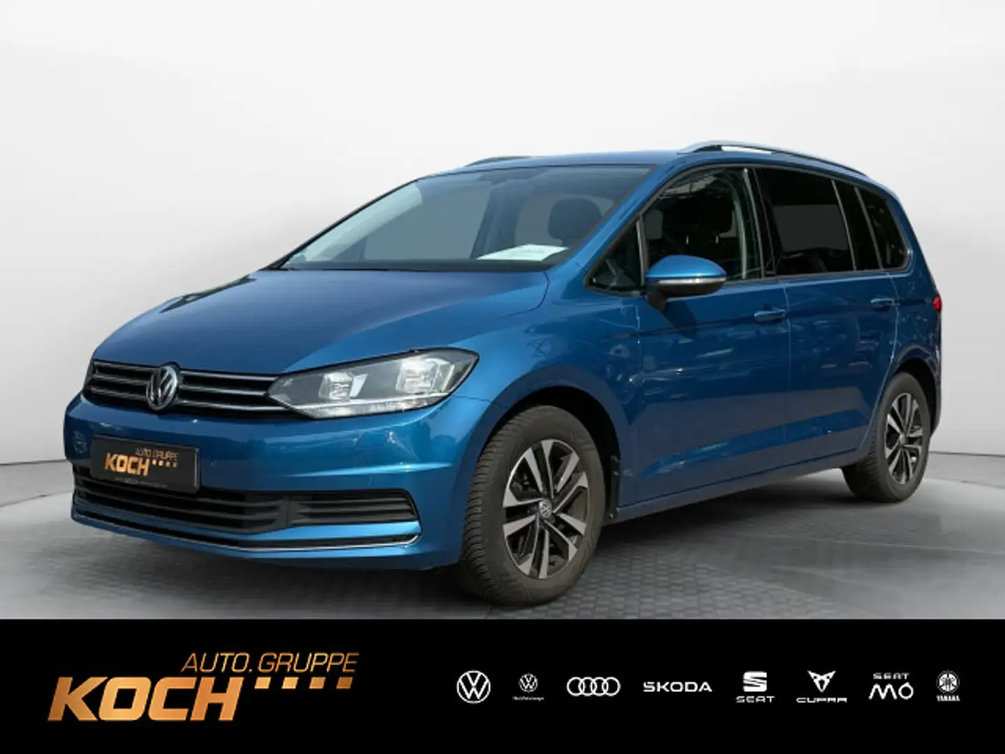 Volkswagen Touran 1.5TSI United DSG 7-Sitzer Navi Bleu - 1