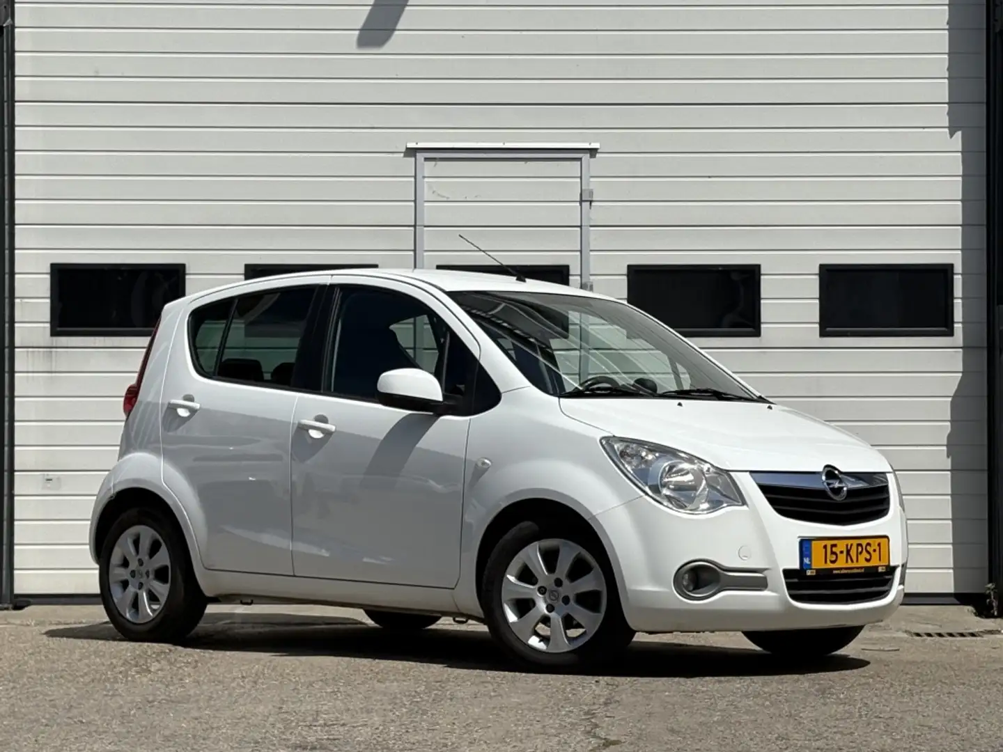 Opel Agila 1.0 Edition Airco | LM Velgen Wit - 1