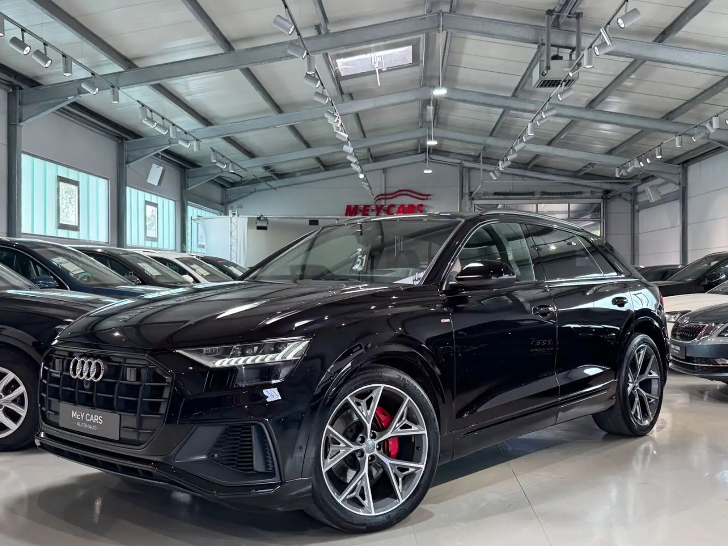 Audi Q8 50 TDI*GARANTIE*B&O*PANO*LUFT*MASSAGE*MWST* Schwarz - 1