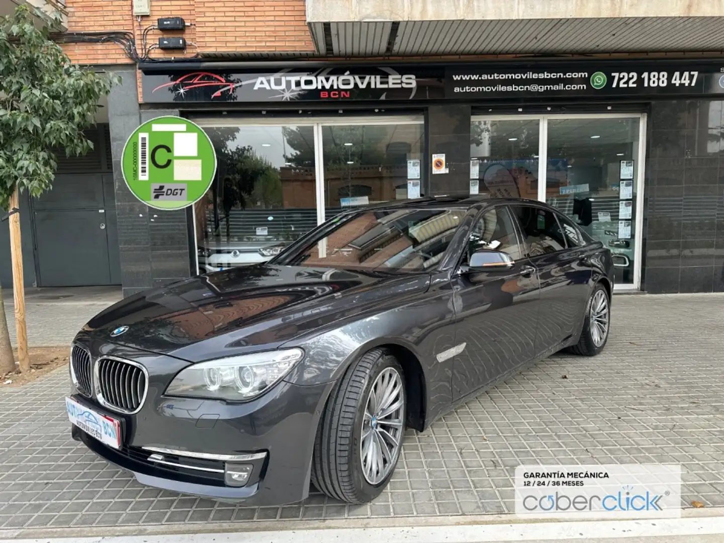 BMW 750 750LA xDrive Bleu - 1