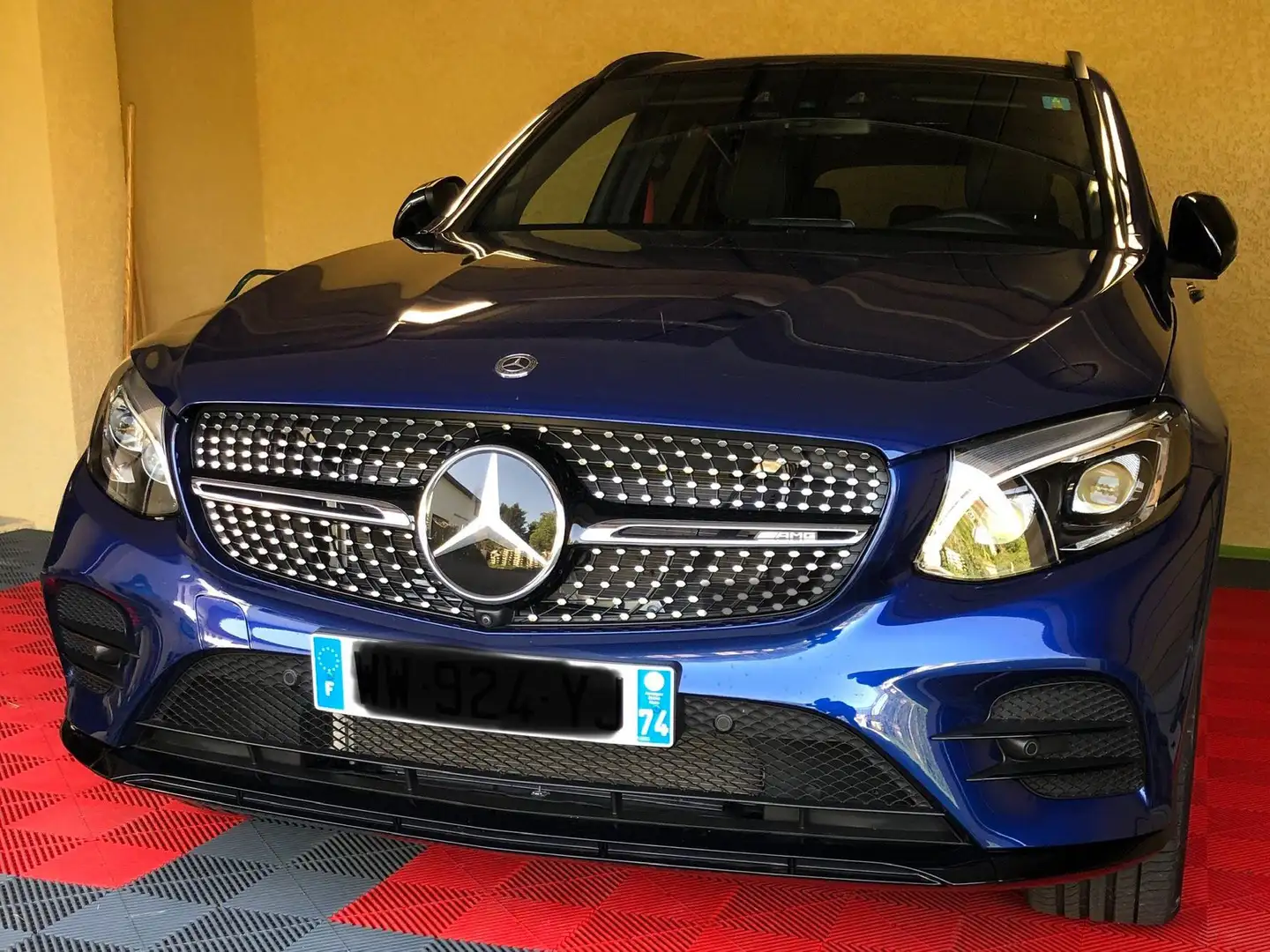 Mercedes-Benz GLC 43 AMG CLASSE  (06/2015-06/2019) Classe  9G-Tronic 4Matic Bleu - 2