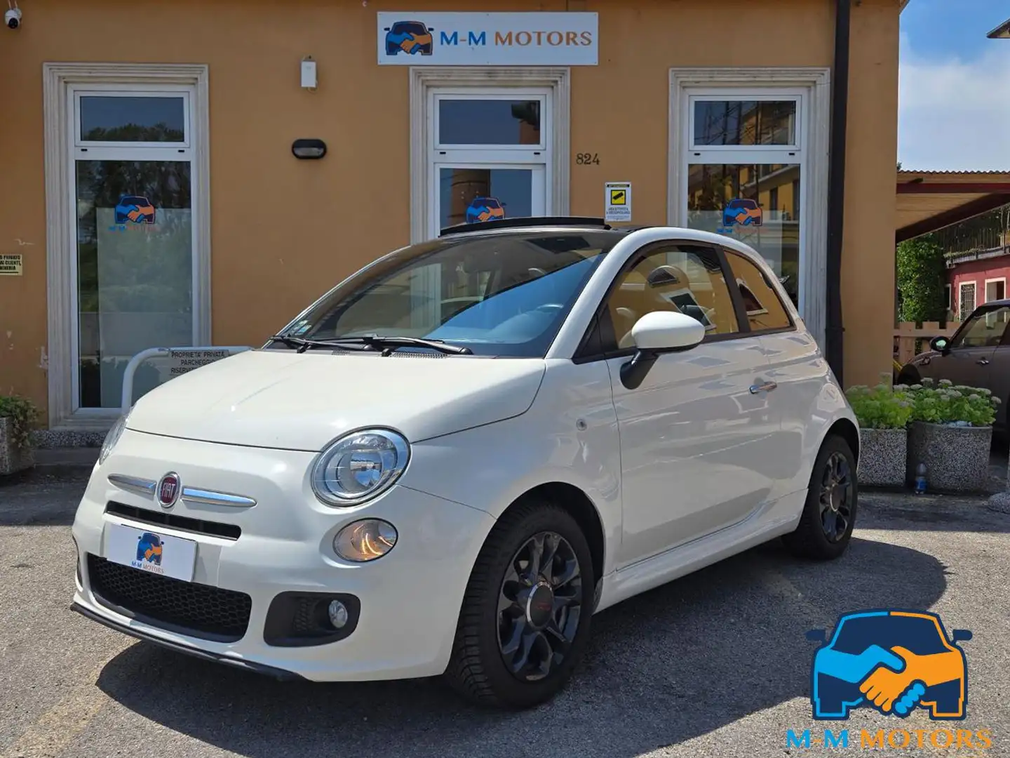 Fiat 500C 1.2 Bianco - 1