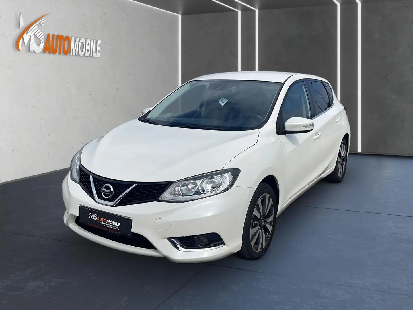 Nissan Pulsar N-Connecta+KLIMA+SHZG+KAMERA+NAVI+T.LEDER Weiß - 1