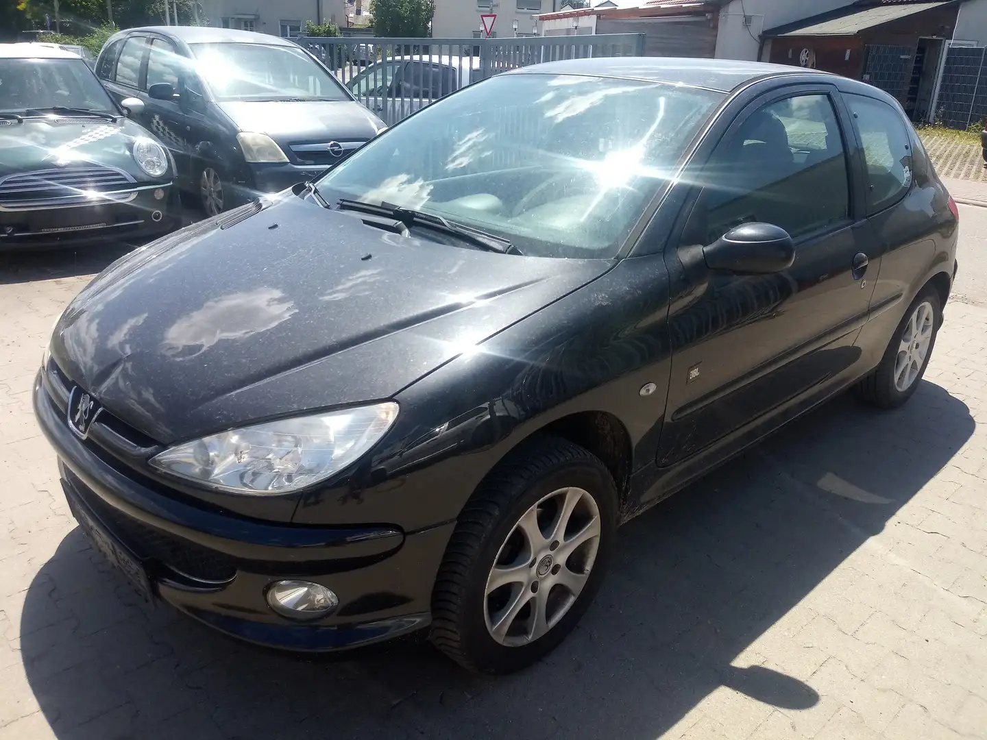 Peugeot 206 1.4 75 JBL HU&AU 09-2026! Schwarz - 1