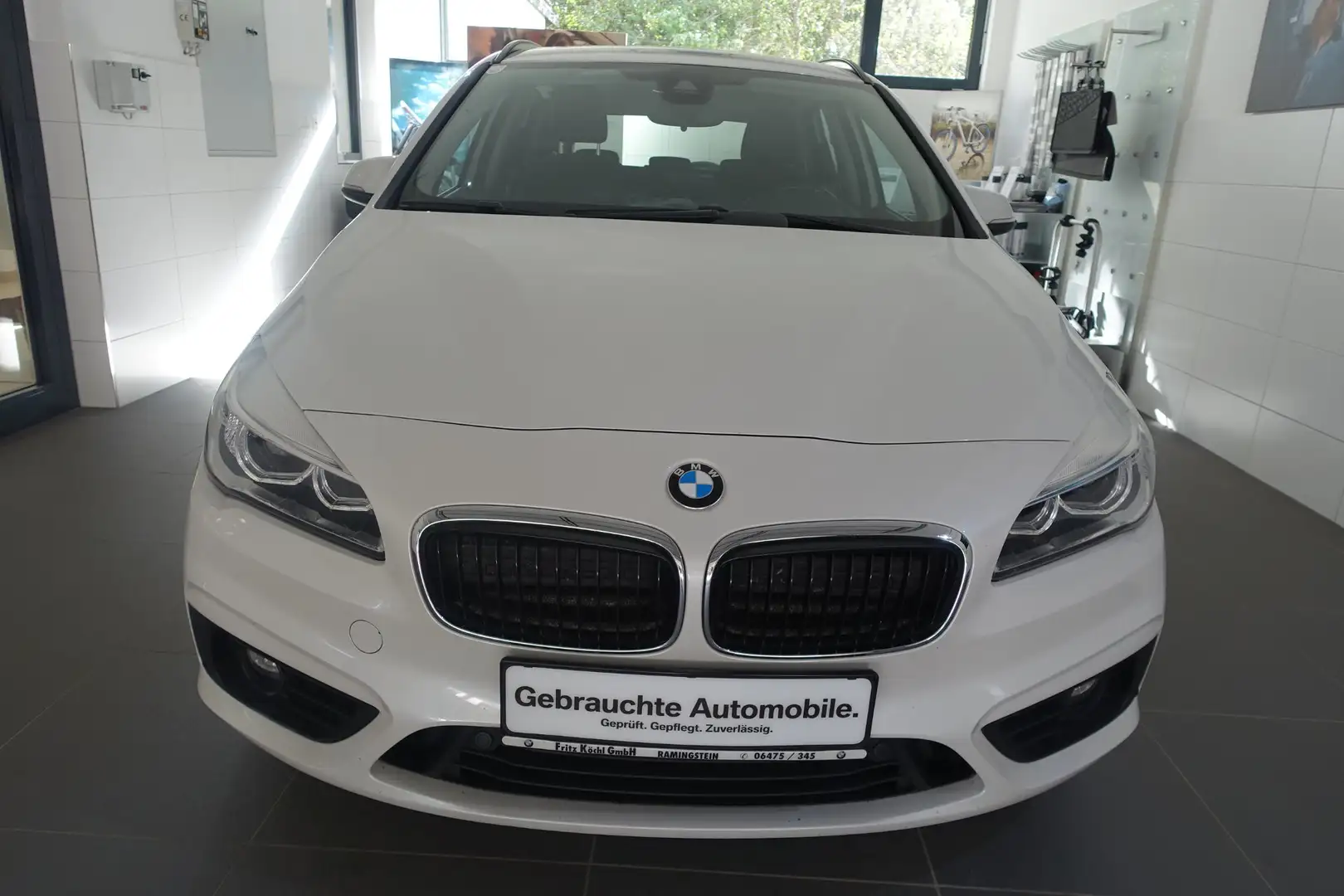 BMW 218 d Weiß - 2