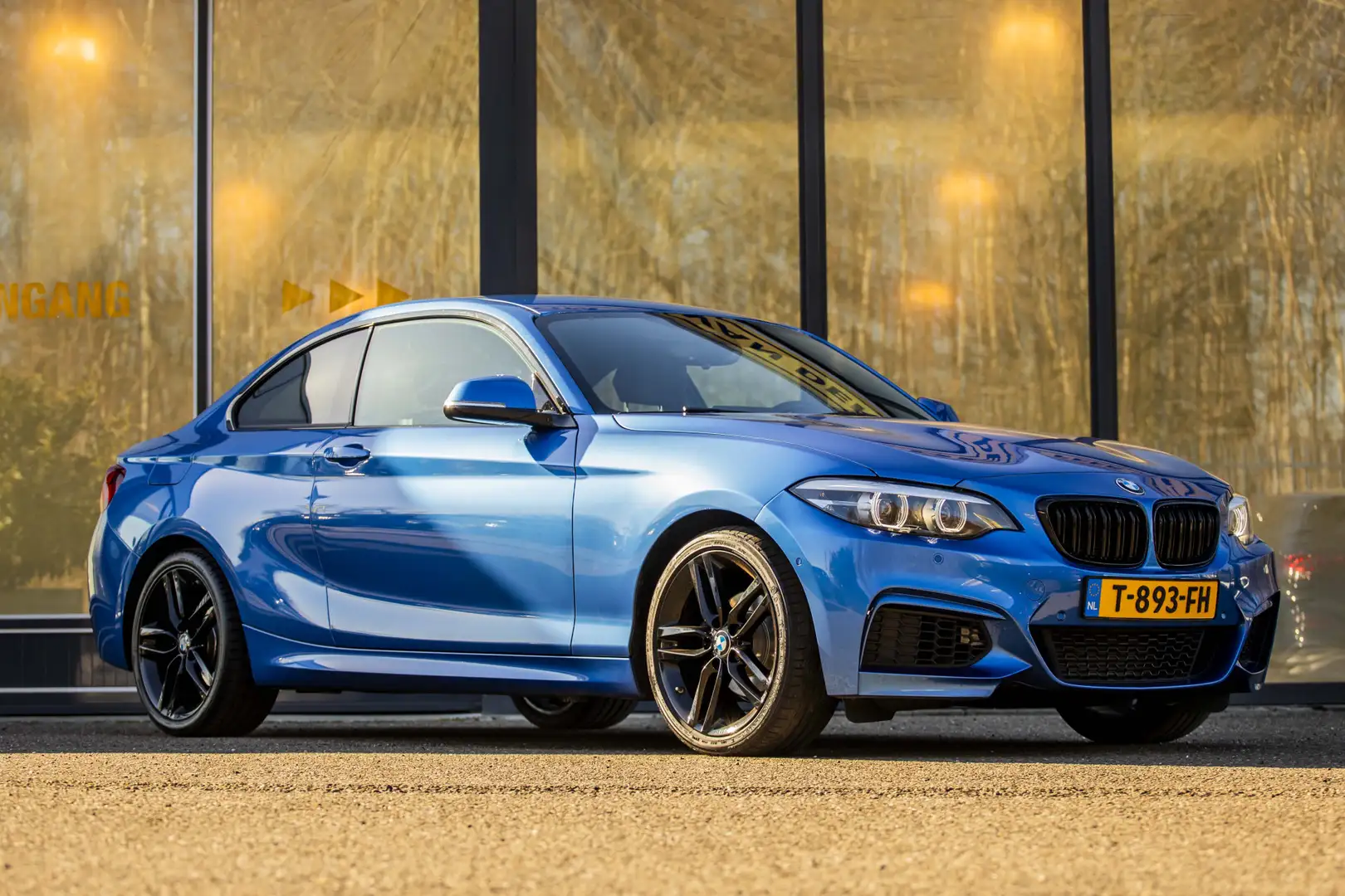 BMW 218 2-serie Coupé 218i High Executive Edition Blu/Azzurro - 1