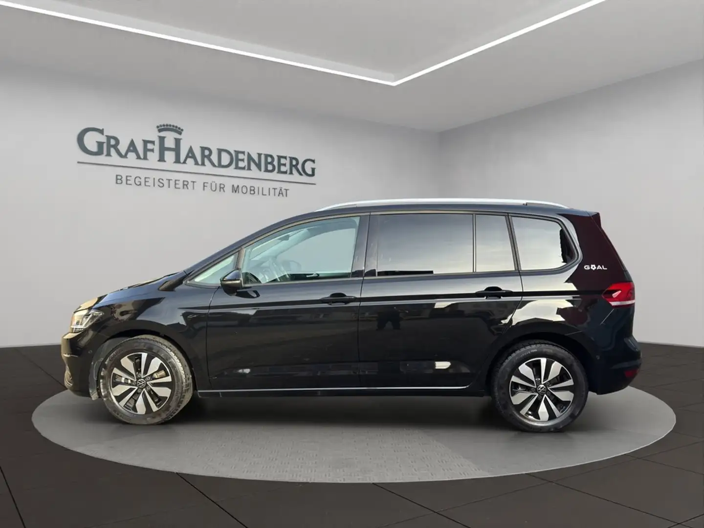 Volkswagen Touran GOAL 2.0 TDI DSG 7Sitze Navi AHK LED Schwarz - 2