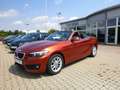 BMW 218 i Cabrio NAV/AHK/Teil-Leder/LED/SHZ/PDC Portocaliu - thumbnail 1