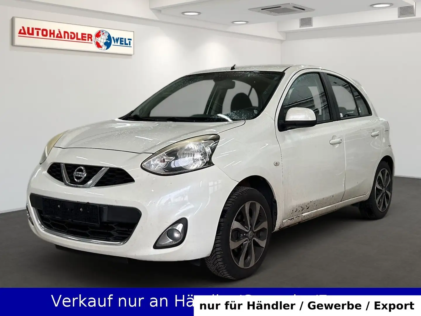 Nissan Micra 1.2i Acenta 5-trg. Klimaautomatik Weiß - 1