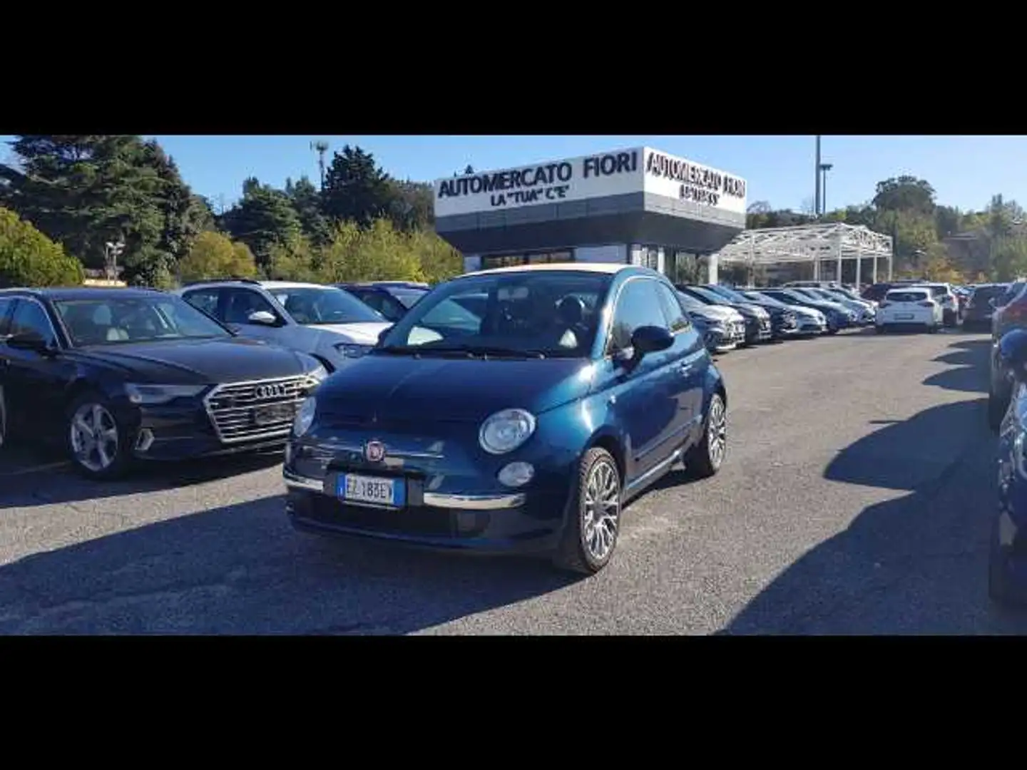 Fiat 500C C 1.2  Lounge Синій - 1