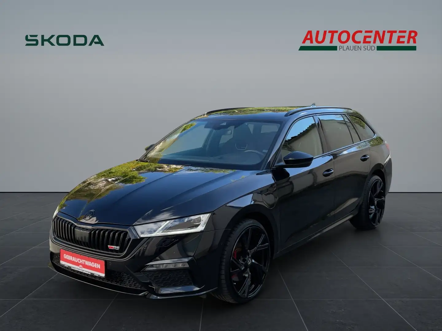 Skoda Octavia RS iV, Navi, Standheizung, Kamera, Head Up Negro - 1