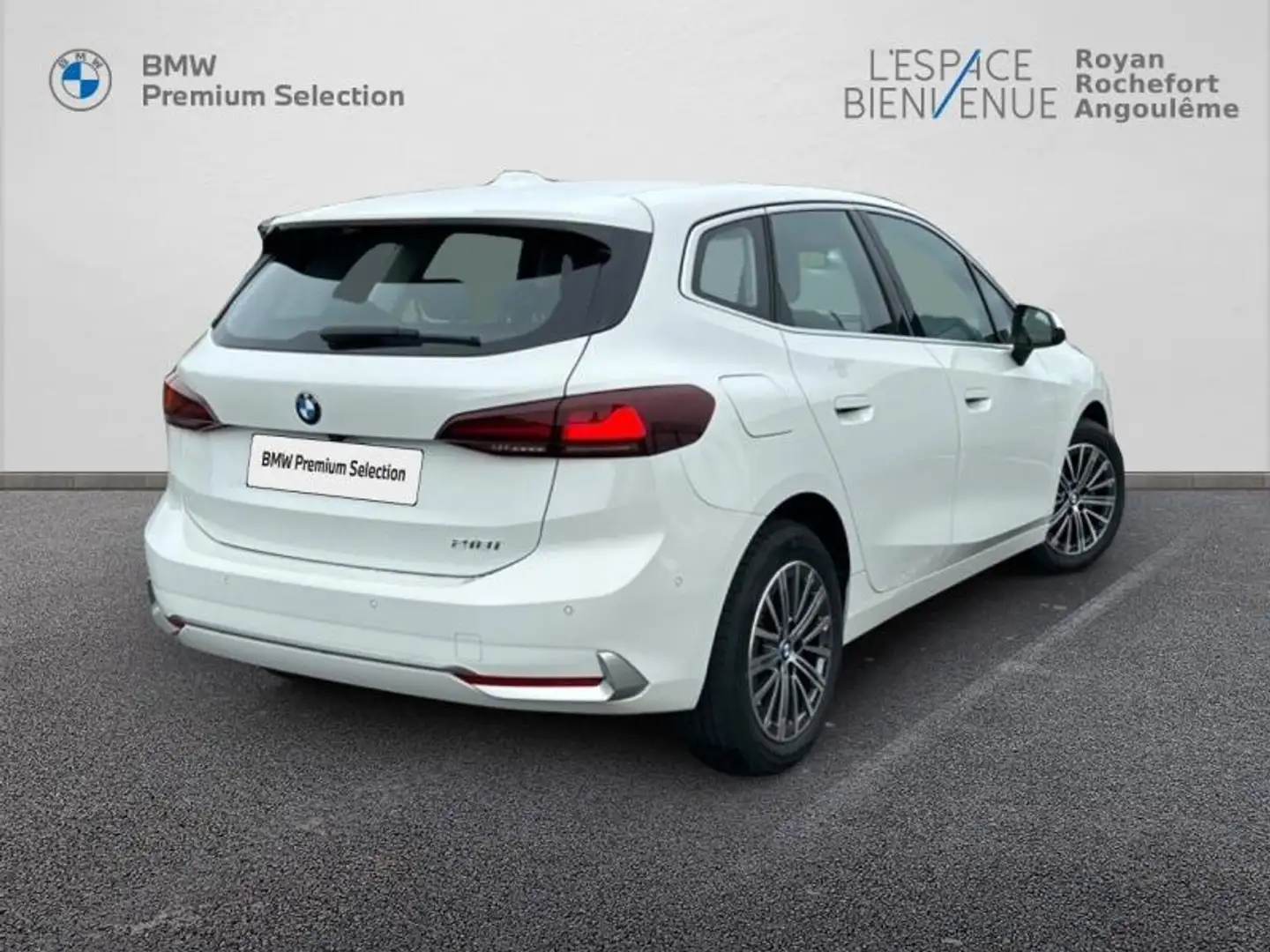 BMW 218 218i 136ch Luxury DKG7 Blanc - 2