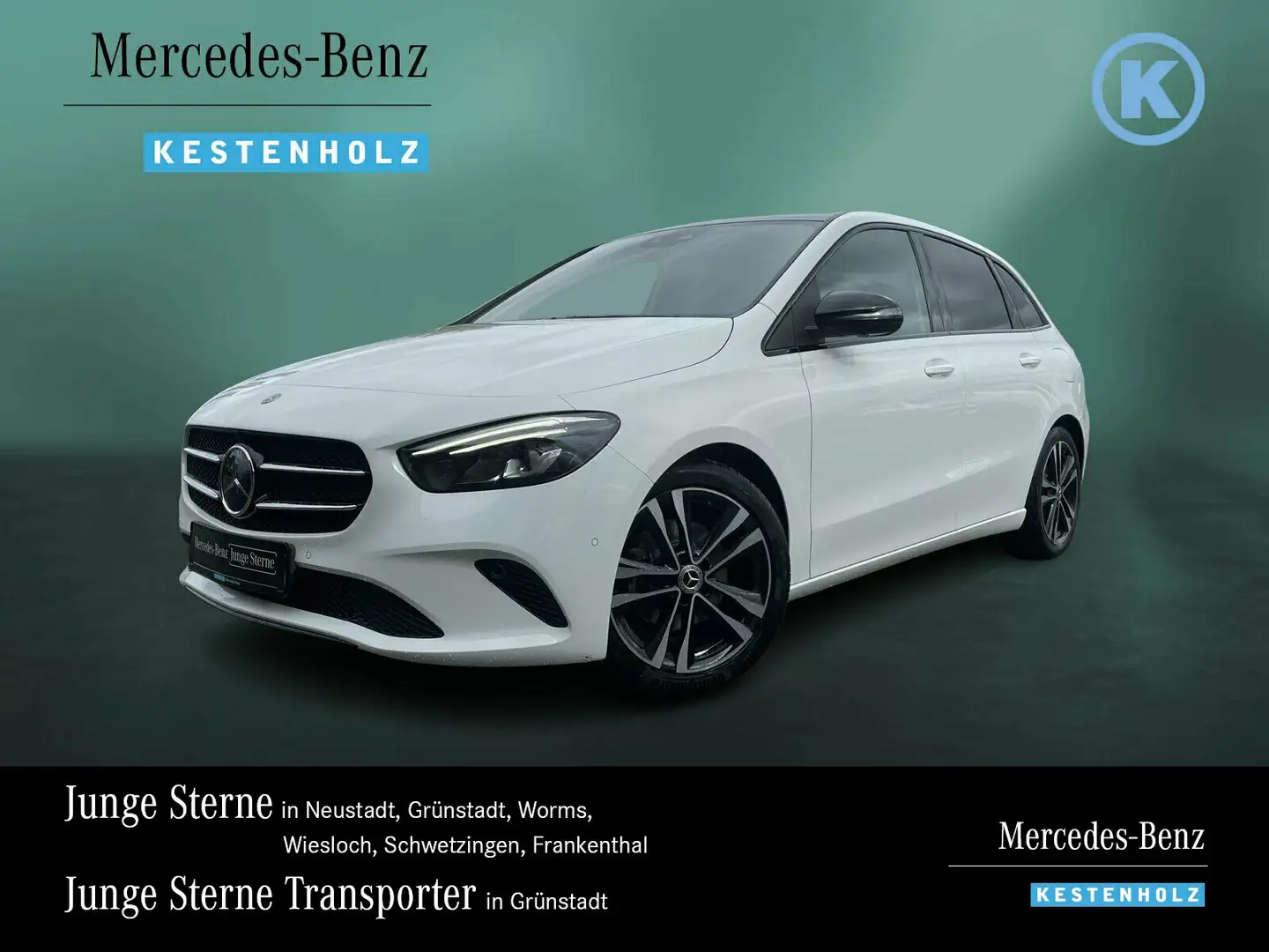 Mercedes-Benz B 200 B 200 PROGRESSIVE+NIGHT+DISTRO+STANDHZ+PANO+360° Weiß - 1