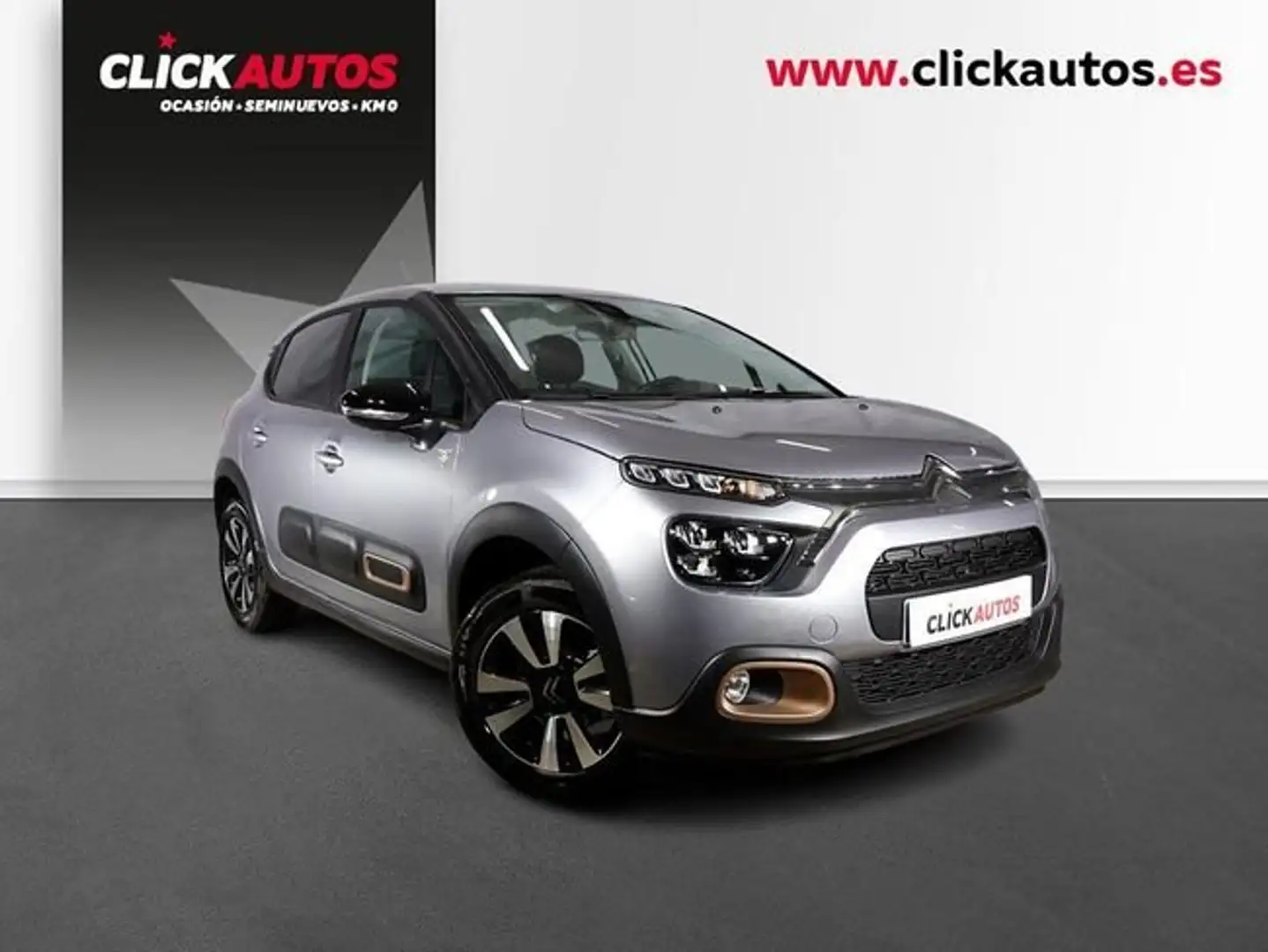 Citroen C3 1.2 83CV C-Series Gris - 2