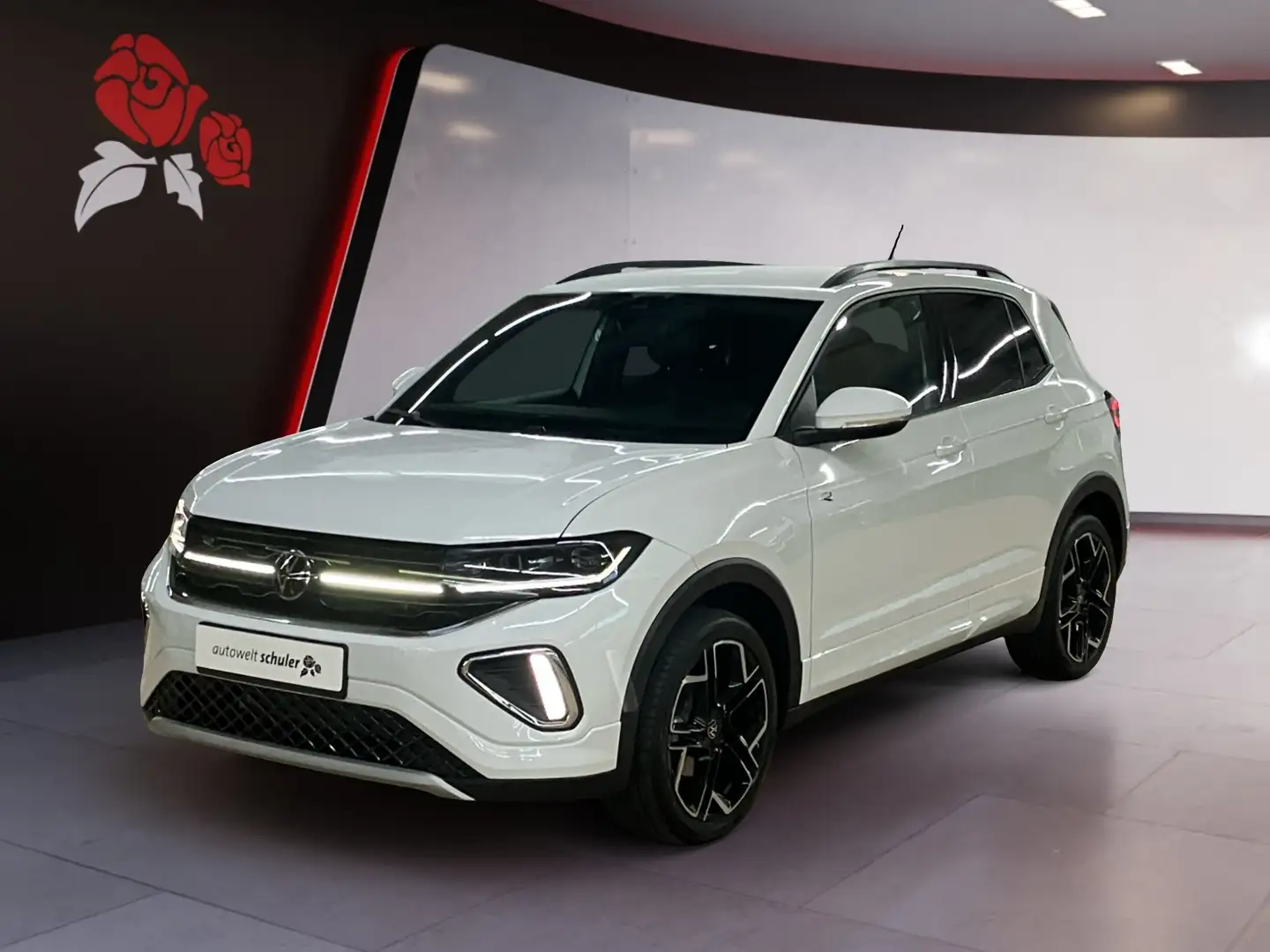 Volkswagen T-Cross R-Line 1.0 TSI  116 PS 7-Gang-DSG Weiß - 2