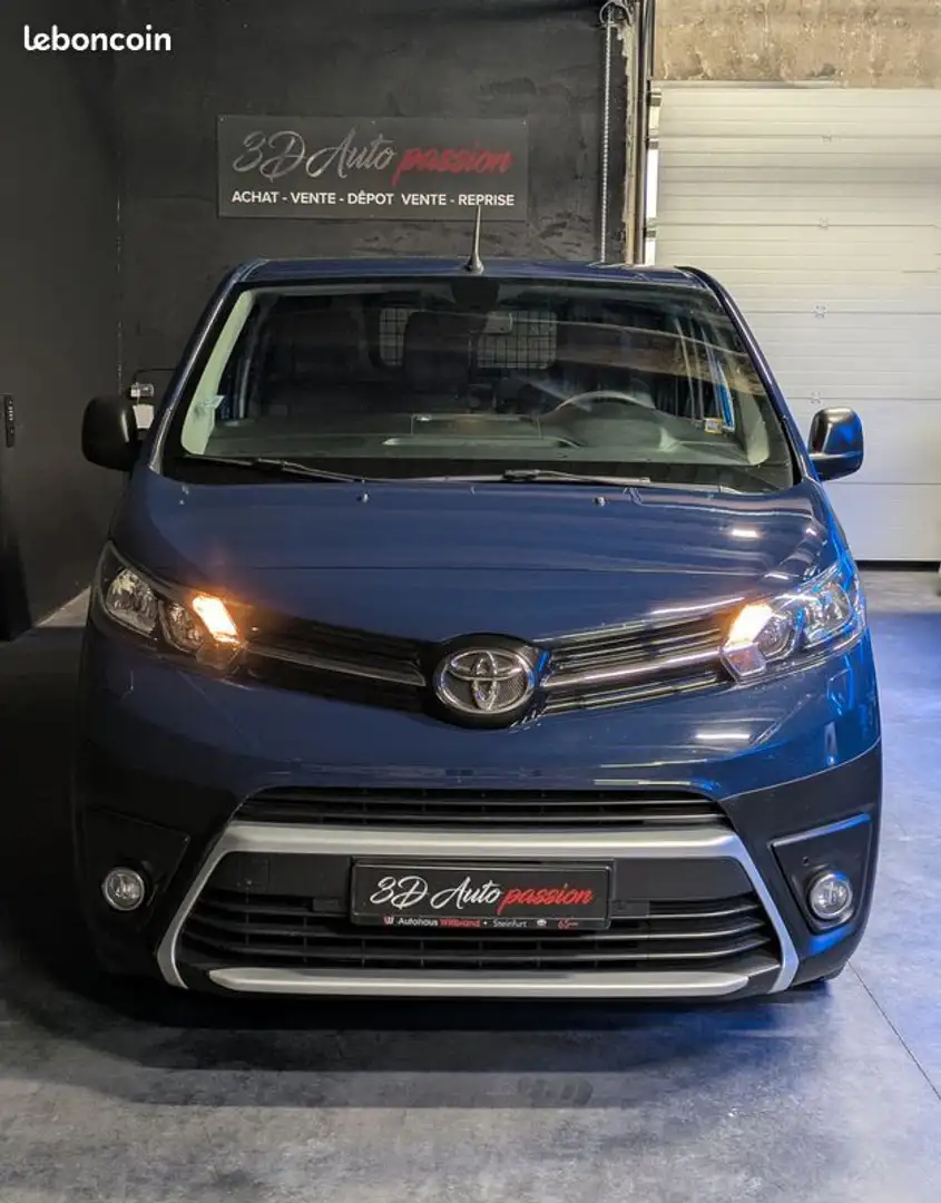 Toyota Proace 2.0l 120ch D-4D H1 L3 TVA RÉCUPÉRABLE 15500 HT Bleu - 2