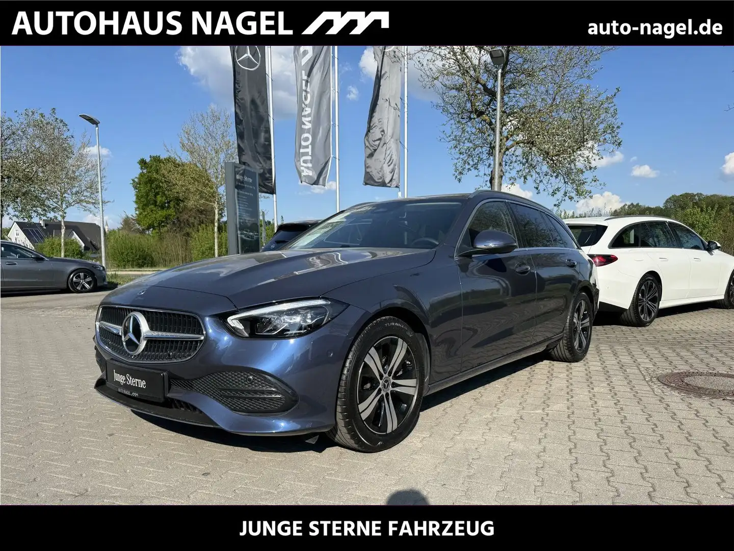 Mercedes-Benz C 200 T Avantgarde Advanced Standheizung uvm. Bleu - 1